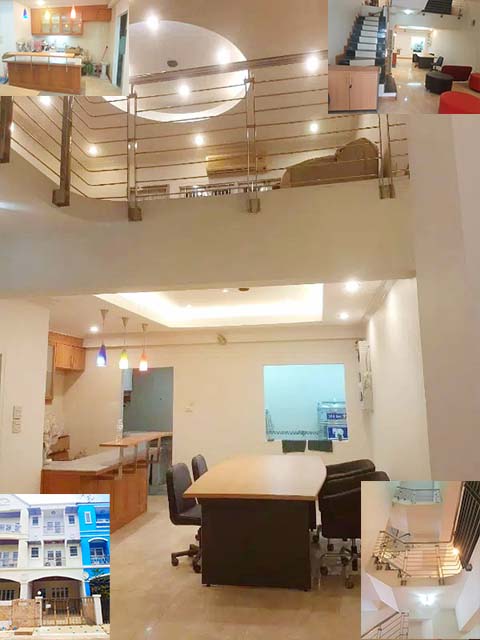 เซ็นทรัล แจ้งวัฒนะ เวิลด์เมดิคอล 3นอน วัสดุเกรดA ให้เช่าเทาวเฮ้าส์ ภารมย์ 3ชั้น  3น้ำ 2นั่งเล่น 4แอร์ 2จอดรถ 17,999 b-m 23ตรว.  262 ตรม. Changwattana GradeA Townhouse 3Bed for rent  Parom 3 Stories Central  3Bath 2living 4air 2Parking 17,999 b-m 23Sq.wa 262 Sq.m. World Medical Hospital22ตรว.  260 ตรม.22Sq.wa 260 Sq.m.ตำบลบางพูด อำเภอปากเกร็ด นนทบุรี 11120 3ห้องนอน ทุกห้องปูไม้จริง 3 ห้องน้ำ 2 ห้องนั่งเล่น 4แอร์ 2จอดรถตกแต่งเรียบร้อยอย่างสวย มีเคาเตอร์บาร์ พร้อมโต๊ะประชุม โซฟา ห้องน้ำปูกระเบ