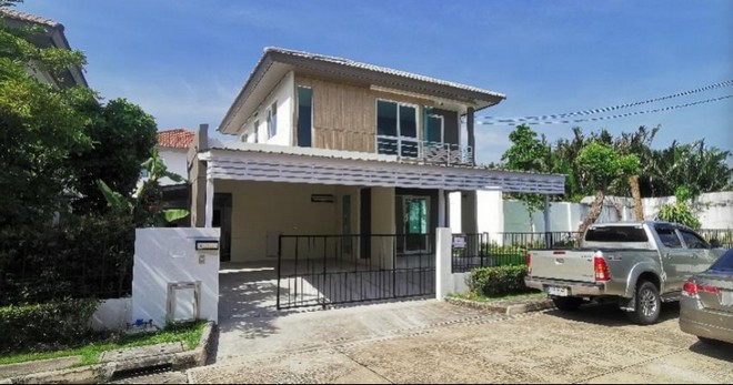 ขายบ้านเดี่ยว Villagio พระราม2 ซอยบางกระดี่ 35/1 พื้นที่ 88.9 ตรว.