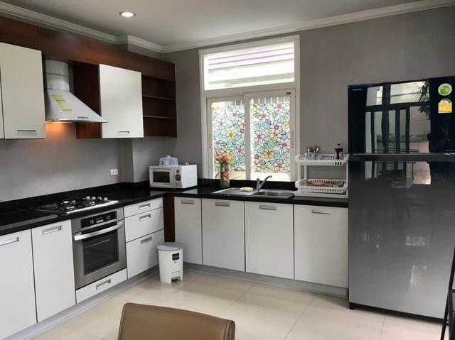 EPL-HR2979 ให้เช่าบ้านเดี่ยว  ใกล้เลียบด่วนรามอินทรา ซอยสุคนธสวัสดิ์ หมู่บ้านเพอร์เฟค มาสเตอร์พีซ เอกมัย รามอินทรา พื้นที่ใช้สอย 180 ตรม.