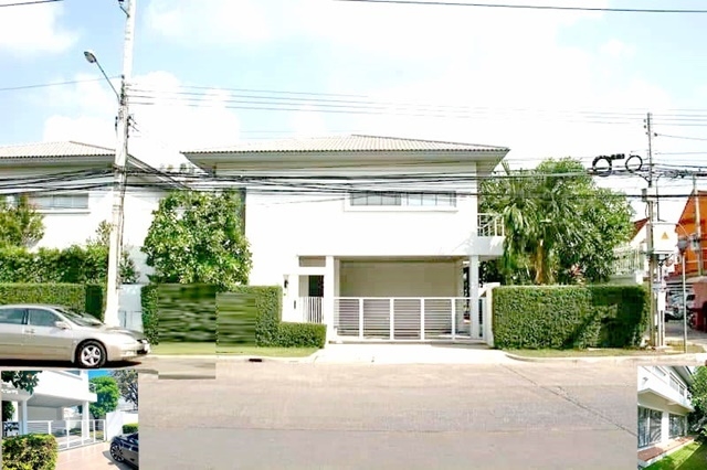 MRT วัชรพล ขายบ้านใหญ่มาก 2 ชั้น  ติด 7-11 เลี้ยงสัตว์ได้ 92ตรว. 285ตรม. สนามหญ้ากว้างมาก มีน้ำพุ 3นอน 5น้ำ 2จอดรถ Noble