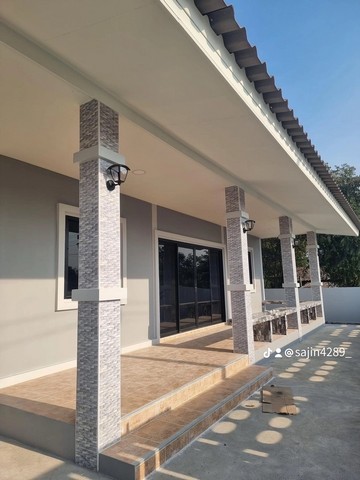 #ขายบ้านพร้อมที่ดิน ( บ้านมือหนึ่ง )  บ้านเลขที่378 ม.9 ต.บางเลน อ.บางเลน จ.นครปฐม 73130