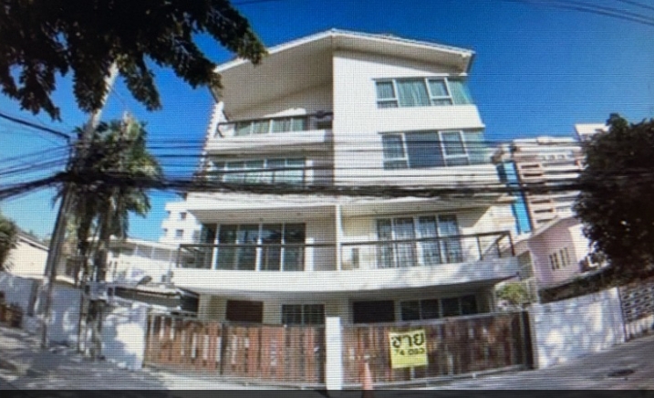  ให้เช่า โฮมออฟฟิศ 4 ชั้น ใกล้ BTS ช่องนนทรี 38 ตารางวา หลังอยู่ตึก empire tower