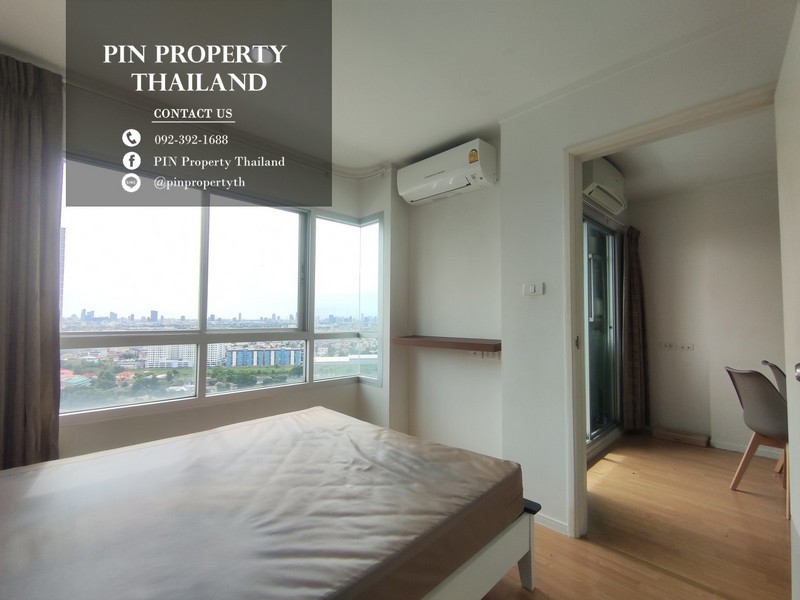 R-00170 ให้เช่าคอนโดลุมพินี เพลส ศรีนครินทร์-หัวหมาก สเตชั่น ขนาด 32.5 ตรม. ชั้น24 ตึกA