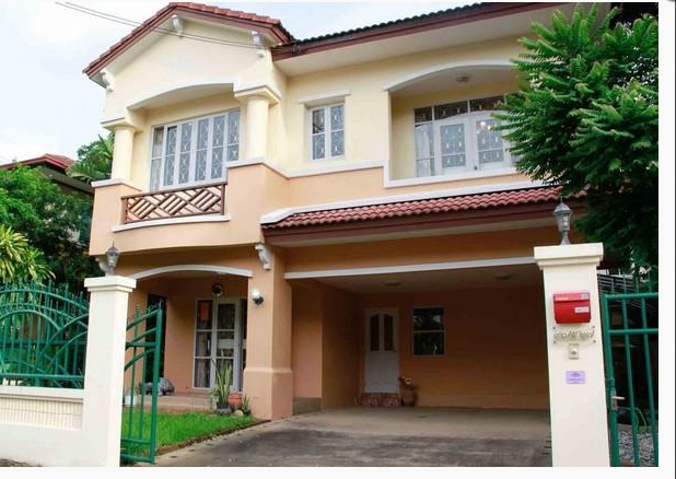  ให้เช่าบ้านเดี่ยว 2 ชั้น มัณฑนา - พระยาสุเรนทร์ 26 เฟอร์พร้อมอยู่ ใกล้ MRT บางชัน