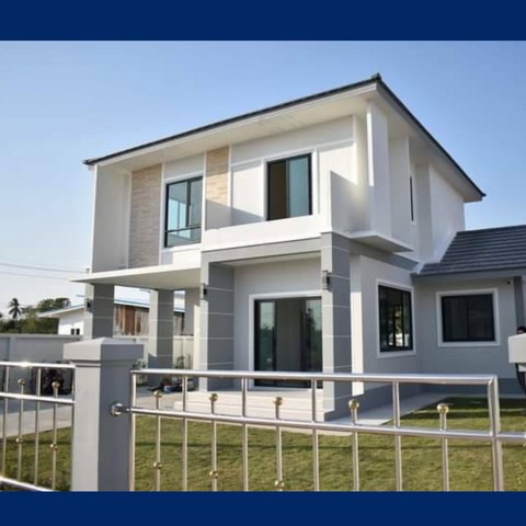 ขายบ้านโครงการนาราสาม นาราภิรมย์ บ้านสองชั้นพิกัดแยกคอโคทางไปลำชี เส้นบุรีรัมย์