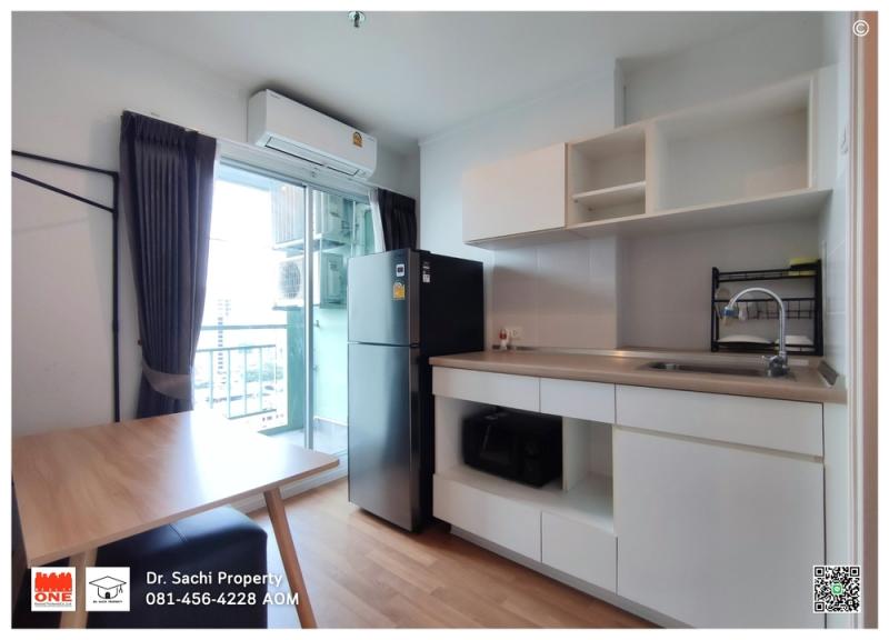 ขายคอนโด ลุมพินี เพลส บรมราชชนนี-ปิ่นเกล้า 28 ตร.ม. ชั้น 17 ห้องกว้าง เฟอร์ครบ พร้อมอยู่