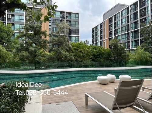 คอนโด แอทโมซ แจ้งวัฒนะ Fully Furnished ใกล้ทางด่วน ใกล้รถไฟฟ้า อยู่ติดถนนเลียบคลองประปา ต.คลองเกลือ อ.ปากเกร็ด จ.นนทบุรี