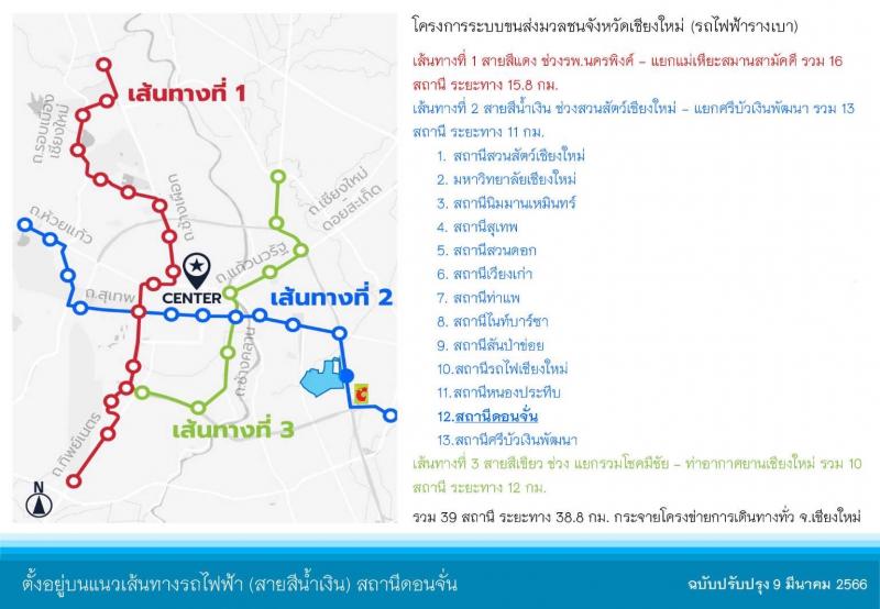 ขายที่ดิน 26 ไร่ ติดถนนซุปเปอร์ ดอนจั่น เชียงใหม่ LH-SC000346