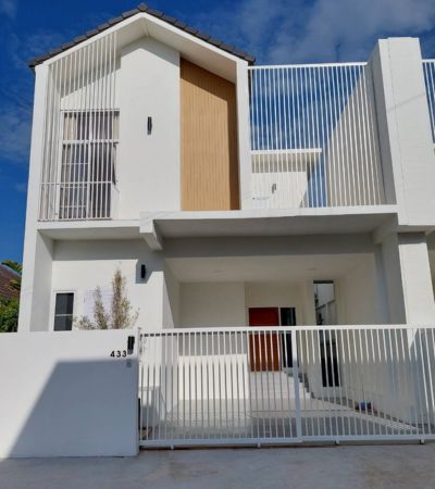 บ้านเดี่ยว สร้างใหม่ นอกโครงการ สไตล์ MINIMAL NORDIC  ใกล้ 89 พลาซ่า สี่แยกหนองหอย 