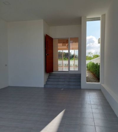 บ้านเดี่ยว สร้างใหม่ นอกโครงการ สไตล์ MINIMAL NORDIC  ใกล้ 89 พลาซ่า สี่แยกหนองหอย