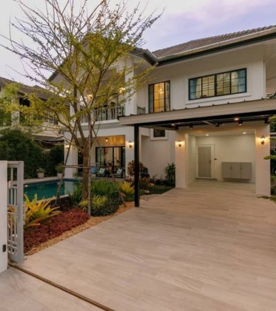 บ้านเดี่ยว Pool Villa ส่วนตัว ใกล้แยกหลุยส์ ต.ต้นเปา อ.สันกำแพง  เงียบสงบ เพื่อนบ้านน่ารักทุกหลัง เดินทางเข้าตัวเมืองเชียงใหม่สะดวก