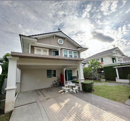 ขายบ้านเดี่ยว 2 ชั้น หมู่บ้านสีวลี 2 ใกล้เซ็นทรัลอยุธยา เนื้อที่ 68 ตรว มี3 นอน 3 น้ำ