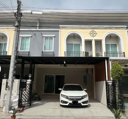  ขายทาวน์โฮม หมู่บ้าน เดอะนิส รามอินทรา ซ.พระยาสุเรนทร์ 30 สไตล์บ้านเดี่ยว 4 ห้องนอน 3 ห้องน้ำ