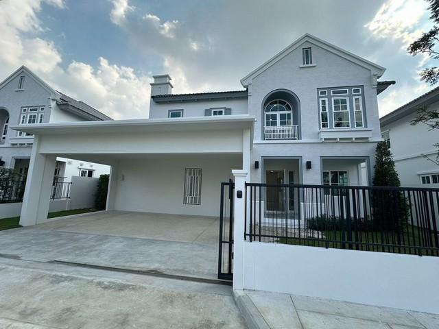 ให้เช่าบ้านเดี่ยว 2 ชั้น โครงการวิลลาจิโอ 3 ศรีนครินทร์-บางนา ทำเลดี 