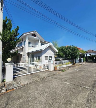 บ้านสวยใกล้เมือง หมู่บ้านสงบ ปลอดภัยสุดๆ บ้านต่อเติม พร้อมอยู่ แถมฟรี!! แอร์ทุกห้อง