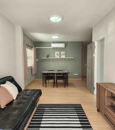 บ้านสวยใกล้เมือง หมู่บ้านสงบ ปลอดภัยสุดๆ บ้านต่อเติม พร้อมอยู่ แถมฟรี!! แอร์ทุกห้อง