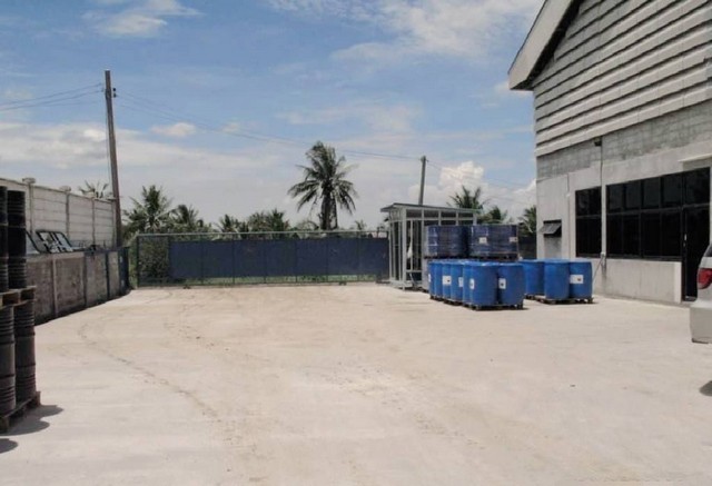 ขายที่ดิน 1ไร่ พร้อมโรงงานมีใบอนุญาต พื้นที่สีม่วง อยู่ในย่านโรงงาน บางบ่อ สมุทรปราการ    ZW311