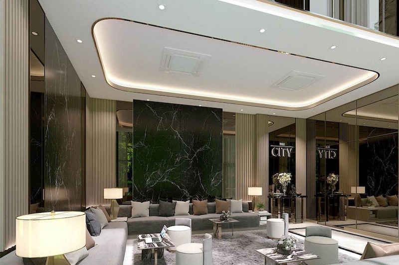 BH2589 ให้เช่า-ขายบ้านเดี่ยว คฤหาสหรู 2 ชั้น The City ปิ่นเกล้า-บรมฯ2  เนื้อที่143ตรว. พื้นที่ใช้สอย 512ตร.ม.