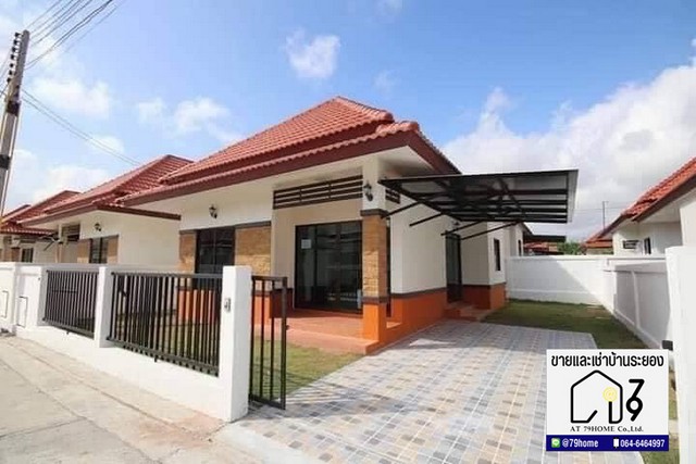 ให้เช่าบ้านแฝด ใกล้หาดพยูน พลา บ้านฉาง ระยอง บ้านสวย พร้อมเข้าอยู่