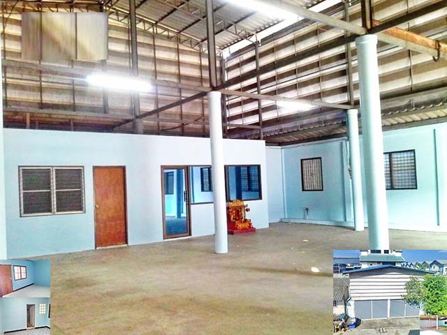 ตลาดกิ่งแก้ว ให้เช่าโกดัง ออฟฟิศ ย่านบางพลี บางนา-ตราด กม.12 150ตรว. 204ตรม. 24,999B-M 1นอน 1น้ำ 2จอดรถKing Kaew Market warehouse and office for rent Bang Phli area. Bangna-Trad km.12 150sq.wa. 204sq.m. 24,999B-M 1bed 1bath 2parking.ถนนบางนา-ตราด ตำบลบางพลีใหญ่ อำเภอบางพลี สมุทรปราการ 10540หน้ากว้าง 12x18 เมตร150ตรว. 150sq.wa.210ตรม. 210 sq.m.2 ห้องนอน (ไม่มีเฟอร์นิเจอร์) หรีอ ห้องออฟฟิต  1 ห้องน้ำ- ที่จอดรถหน้าโกดังในซอยส่วนตัว- มีกล้องวงจรปิด 24 ชม. มองเห็นหน้าโกดังชัดเจน (สามารถแช�