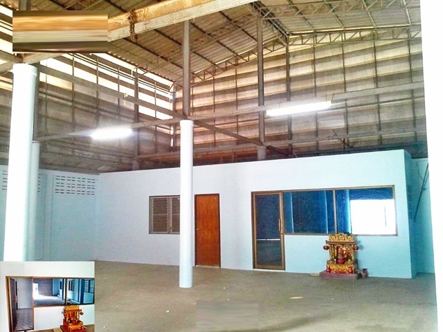 บางนา ตลาดกิ่งแก้ว ให้เช่าโกดัง พร้อมออฟฟิศ ย่านบางพลี โฮมโปร บางนา-ตราด กม.12 150ตรว. 210ตรม. 2นอน 1น้ำ 2จอดรถ