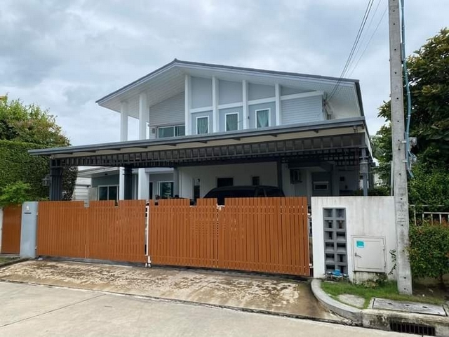 WW105ASSขาย บ้านเดี่ยว 2 ชั้น หมู่บ้านฮาบิเทีย โมทีฟ ถนนปัญญาอินทรา ใกล้ห้างแฟชั่นไอส์แลนด์