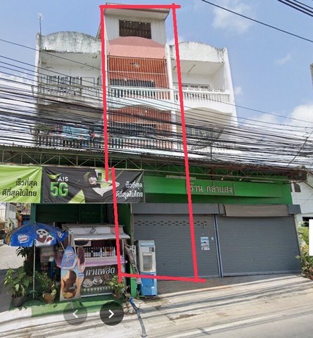 ขายอาคารพาณิชย์ 3 ชั้น ติดริมถนนซอยวัดใหญ่  พระสมุทรเจดีย์  สมุทรปราการ  ZTK023