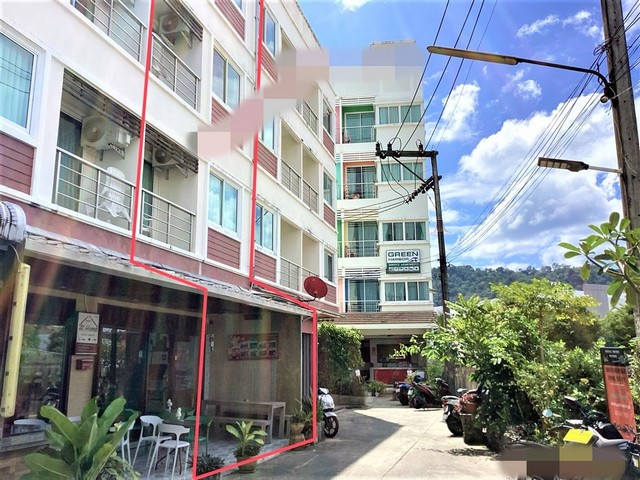 รายละเอียดเพิ่มเติมCode ID : PKK04-05597ราคาขาย     8,507,000 บาท- ขนาดพื้นที่ :   17 ตร.ว- พื้นที่ใช้สอย :     315 ตร.ม- จำนวนห้อง :  8 ห้องนอน 9 ห้องน้ำ - ที่จอดรถ :   1 คัน- อาคารพาณิชย์ :     5 ชั้น- อาคารพาณิชย์หันทางทิศ : -- อายุอาคาร :  13 ปีพิกัดทรัพย์   :     https://maps.app.goo.gl/76Zr6gpwcQF9HxGM7สถานที่ใกล้เคียง- ใกล้แม็คโคร ป่าตอง- ใกล้โลตัส โกเฟรช ถนนนาไน ภูเก็ต- ใกล้ท็อปส์ เดลี่ มินิซูเปอร์มาร์เก็ต สาขาซอยนาใน- ใกล้บิ๊กซี เอ็กซ์ต�