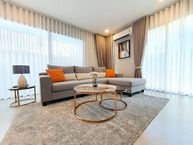 ให้เช่า บ้านเดี่ยว มัณฑนา กม.15 บ้านใหม่กิ๊ก แต่งหรู ติดถนนใหญ่ 74.2 ตร.ว ใกล้ Mega Bangna