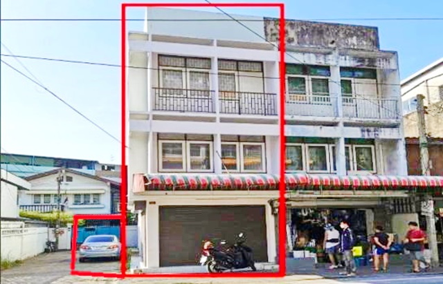 คลีนิคความงาม ติดถนนใหญ่ติวานนท์ แยกแคราย รถไฟฟ้าสายสีชมพู สนามบินน้ำ 59 เมตร  ให้เช่าอาคารพาณิชย์ห้องมุม 3ชั้น ออฟฟิศ 2นอน   ร้านกาแฟ 