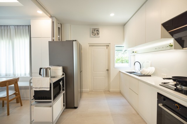 รหัสC5935 ให้เช่า ขายบ้านเดี่ยว 2ชั้น โครงการเซนโทร บางนา-วงแหวน Centro Bangna-Wongwean ตกแต่งพร้อมอยู่