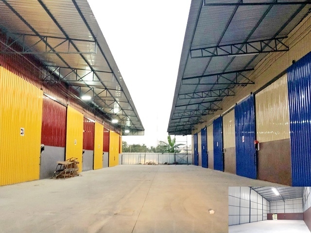 โกดังให้เช่า ชัยพฤกษ์ เพียวเพลส ราชพฤกษ์ 100ตรว.200ตรม.1โถง 1น้ำ 3จอดรถ MRT ปากเกร็ด