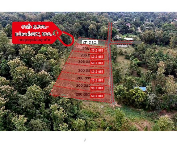 ขายที่ดิน 211ตรว.527,500บ. สาธารณูปโภค ซอย7-11 ตรงข้ามตลาด ต.บ้านสหกรณ์ อ.แม่ออน เชียงใหม่ที่ดิน 211 ตรว. วิวเขา โฉนดครุฑแดง พร้อมโอนขายราคา 527,500 บาท รวมโอนหน้ากว้าง 17 เมตร ลึก 46 เมตรถนนหินคลุกกว้าง 6 เมตรไฟฟ้า น้ำประปา ถึงน้าแปลงพิกัด เข้าซอย 7-11 แม่ออน ไป 500 เมตร (บนถนนหลัก 1317 เชียงใหม่-แม่ออน)ตรงข้ามตลาดสหกรณ์ หน้าทางเข้า น้ำพุร้อน สันกำแพงใกล้ น้ำพุร้อน สันกำแพง 4.5 กม.ใกล้ ม่อนก