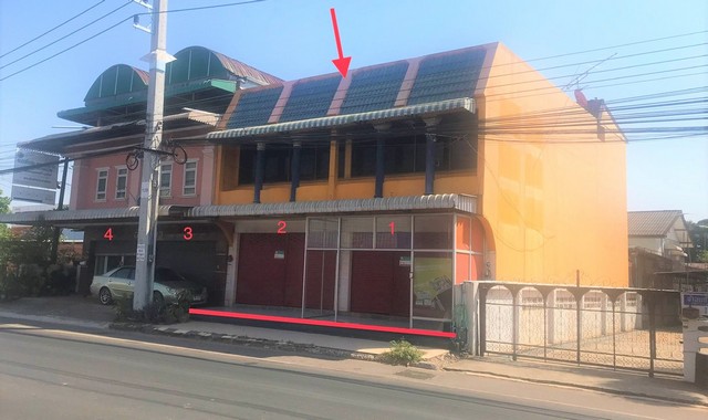 ขายอาคารพาณิชย์ใกล้ มินิบิ๊กซีสาขาเดชอุดม อำเภอเดชอุดม จังหวัดอุบลราชธานี PKK04-06025