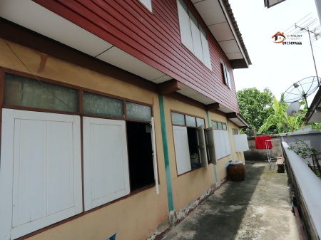 ขายบ้านเดี่ยว  ตำหรุ บางปูใหม่ ขนส่งสมุทรปราการ เทศบาลบางปู95ใกล้นิคมฯบางปู ติดถนนสุขุมวิท