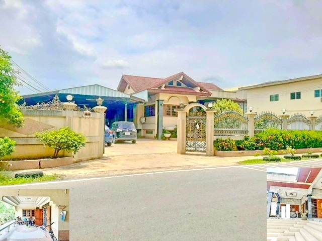 ตลาดเทศบาล วัดสว่างอารมณ์ สามพราน นครปฐม ใกล้โลตัส บิ๊กซี ให้เช่าคฤหาสน์  2หลัง 2ไร่ 1,400ตรม. ใหญ่มาก ทำเลดี ตกแต่งพร้อมอยู่ 29,999B-M 6นอน 3น้ำ 4-6จอดรถ 6แอร์Sam Phran, Nakhon Pathom Municipal Market Sawang Arom Temple near Lotus BigC for rent Mansion 2 houses 2rai 1,400sq.m. very large good location ready to move in 29,999B-M 6bed 3bath 4-6 parking 6A/C. ถ.ริมบึง ตำบลคลองใหม่ อำเภอสามพราน นครปฐม 73310 - บ้านเดี่ยว2หลัง ตกแต่งพร้อมอยู่ ยกสูงเรียบร้อย ไม่มีปัญหาน้ำท่วม- รวมสวน 2 ไร่ครึ่ง (บ้าน 1 ไร่ + สวนฝรั