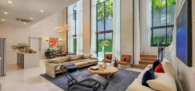 U92 ให้เช่า #คฤหาสน์หรู หมู่บ้านนาราสิริ กรุงเทพกรีฑา ซอยประชาร่วมใจ #ใกล้เดอะไนน์พระราม9