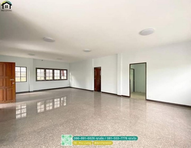 หมู่บ้านชมวิว ถนนบางบอน5 เพชรเกษม 81 หลังใหญ่ พื้นที่ 111.7 ตารางวา