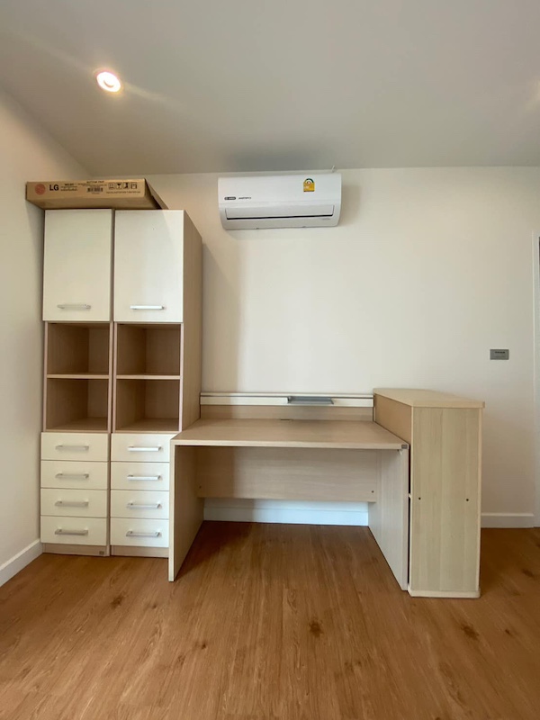 BH2595 ให้เช่าคอนโด บ้านสิริ สีลม BAAN SIRI SILOM CONDOMINIUM  เฟอร์นิเจอร์ครบพร้อมเข้าอยู่  ขนาดห้อง 46 ตรม.ชั้น6