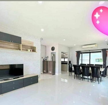 ขายบ้านเดี่ยว2 ชั้น บุราสิริ รังสิต ซ.วัดเสด็จ ปทุมธานี เนื้อที่ 58 ตรว