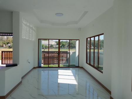 บ้านเดี่ยว 2 ชั้น วิวภูเขาสันเขื่อนแม่กวง ตำบลหนองแหย่ง อำเภอสันทราย จังหวัดเชียงใหม่