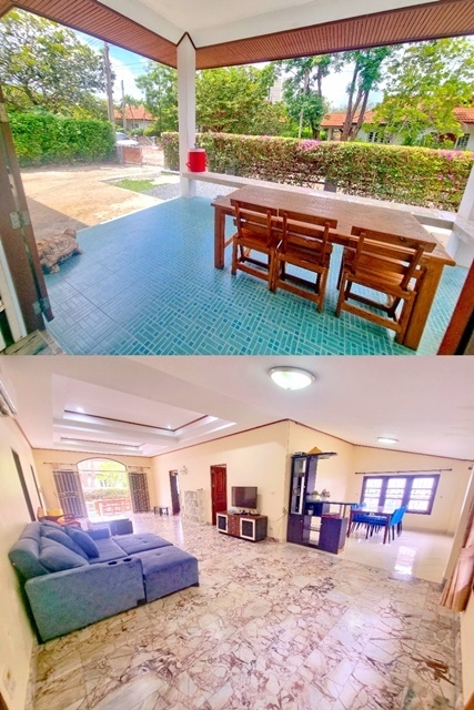 ใหญ่มาก 450ตรม. หาดแม่รำพึง 4นอน 4น้ำ 5แอร์ ให้เช่าพูลวิลล่าถูก 104ตรว. 3จอดรถ มีสระว่ายน้ำส่วนตัว บ้านเพ อุทยานแห่งชาติเขาแหลมหญ้า