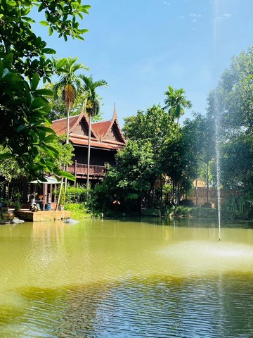 ขายด่วน บ้านเรือนไทย พร้อมที่เกือบ 10 ไร่ อำเภอ นครชัยศรี จังหวัดนครปฐม