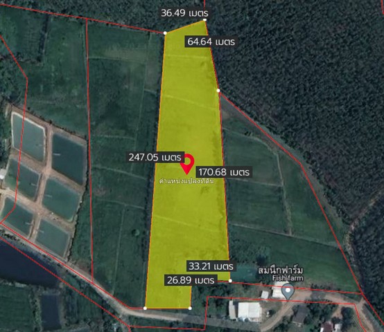 FOR SALE ที่ดิน ขายที่ดินเปล่า 8-2-6 ไร่ (3,406 ตร.ว.), ต.ลาดตะเคียน อ.กบินทร์บุรี จ.ปราจีนบุรี เหมาะสำหรับทำสวนเกษตร, ฟาร์ม, โคกหนองนา หรือบ้านพักตากอากาศ !!!