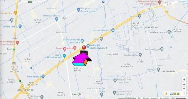 ขายอาคาร 3 ชั้น เนื้อที่ 73.6 ตรว.อยู่ในหมู่บ้านสุดจิตต์นิเวศน์ หลังบิ๊กซีพระราม 2