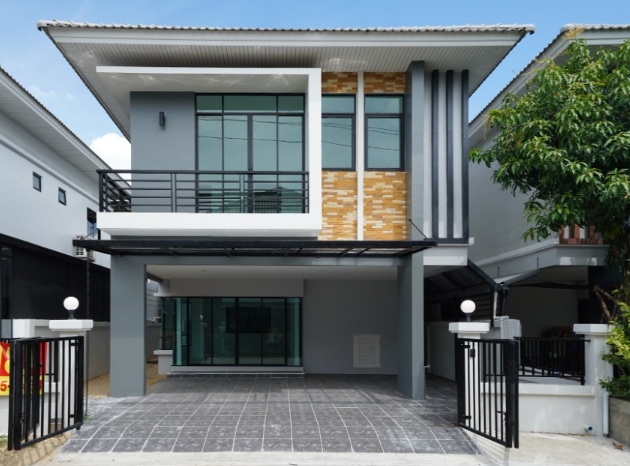 ขายบ้าน มายอิสระ พระราม 5 ราชพฤกษ์ พื้นที่ใช้สอย 160 ตร.ม. 3 นอน 3 น้ำ 2 จอด 