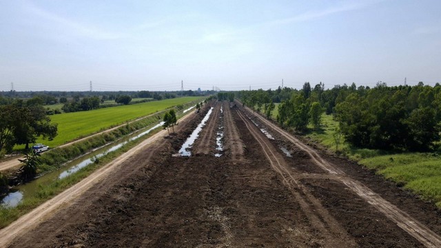 ขายแปลงคลอง9  (รพีพัฒน์)  ที่ดินแบ่งขายทำเลดี ต.บึงกาสาม คลอง9 หนองเสือ ปทุมธานี