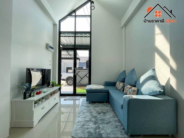 ขายทาวน์โฮม1ชั้น สไตล์นอร์ดิก ห่างมอเตอร์เวย์เพียง500เมตร  หนองปรือ อ.บางละมุง พัทยา