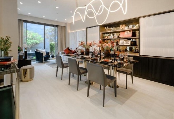 ขายบ้านเดี่ยว  เจนทริ เกษตร นวมินทร์ เนื้อที่ 70.8 ตรว มี 4 ห้องนอน 5 ห้องน้ำ