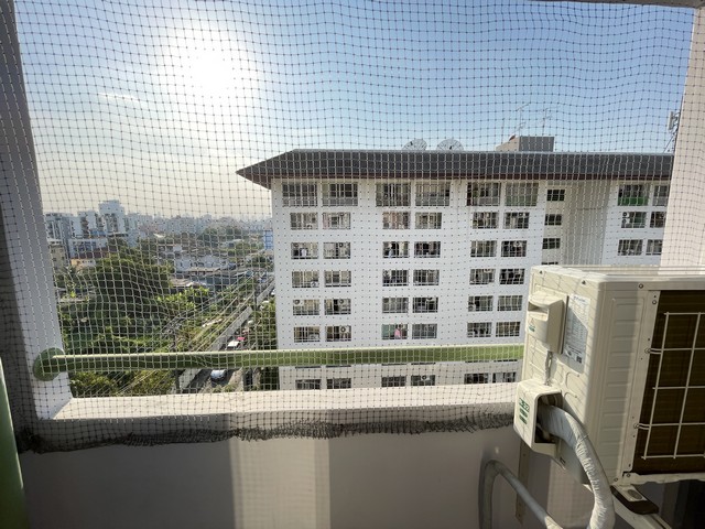 ขายคอนโดย่านลาดพร้าว รามคำแหง เขตบางกะปิ คอนโดซิตี้วิลล่า ตึกF2 ชั้น8 ห้องเปล่าไม่มีเฟอร์